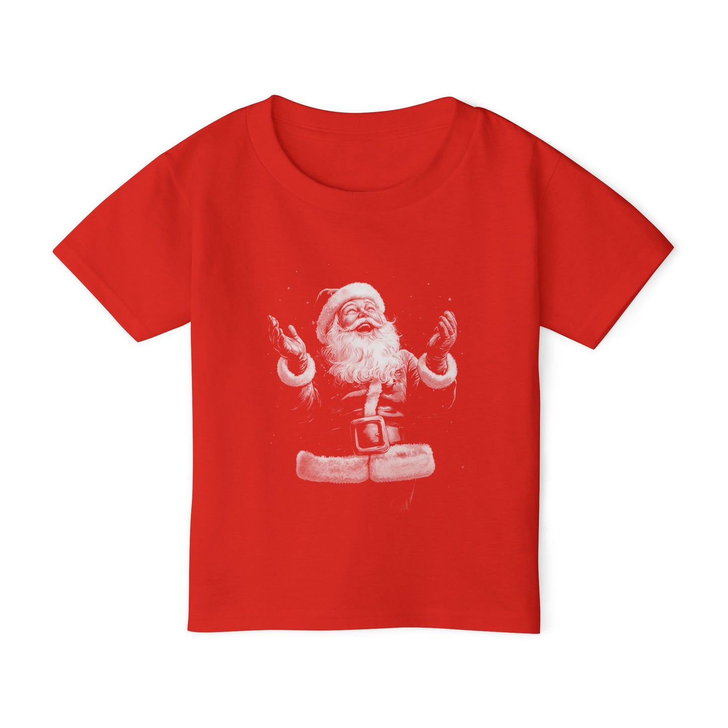 joyful santa toddler tee