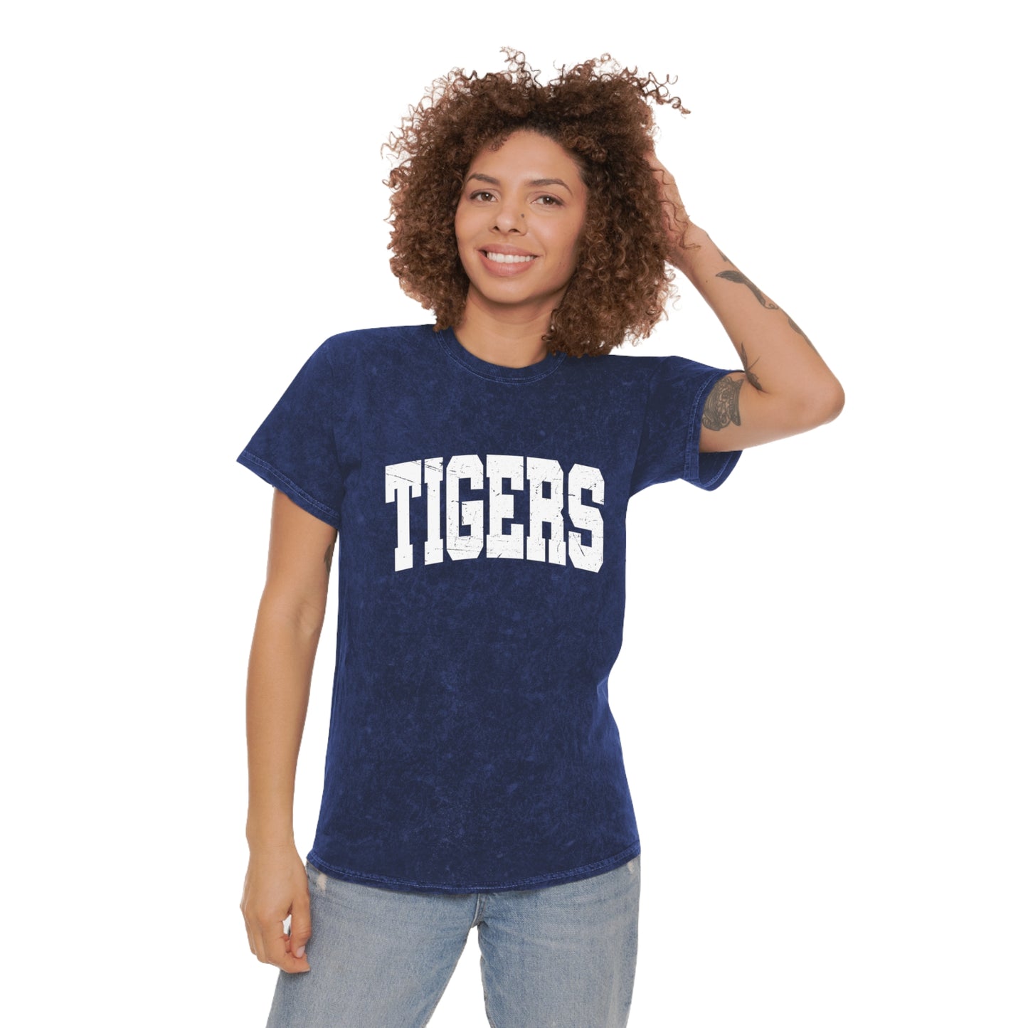 Unisex Mineral Wash TIGERS tee