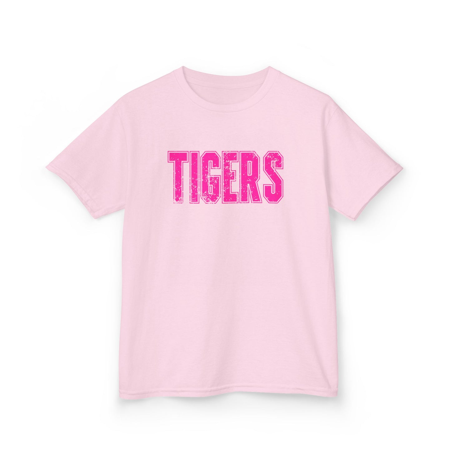 youth pink tigers tee