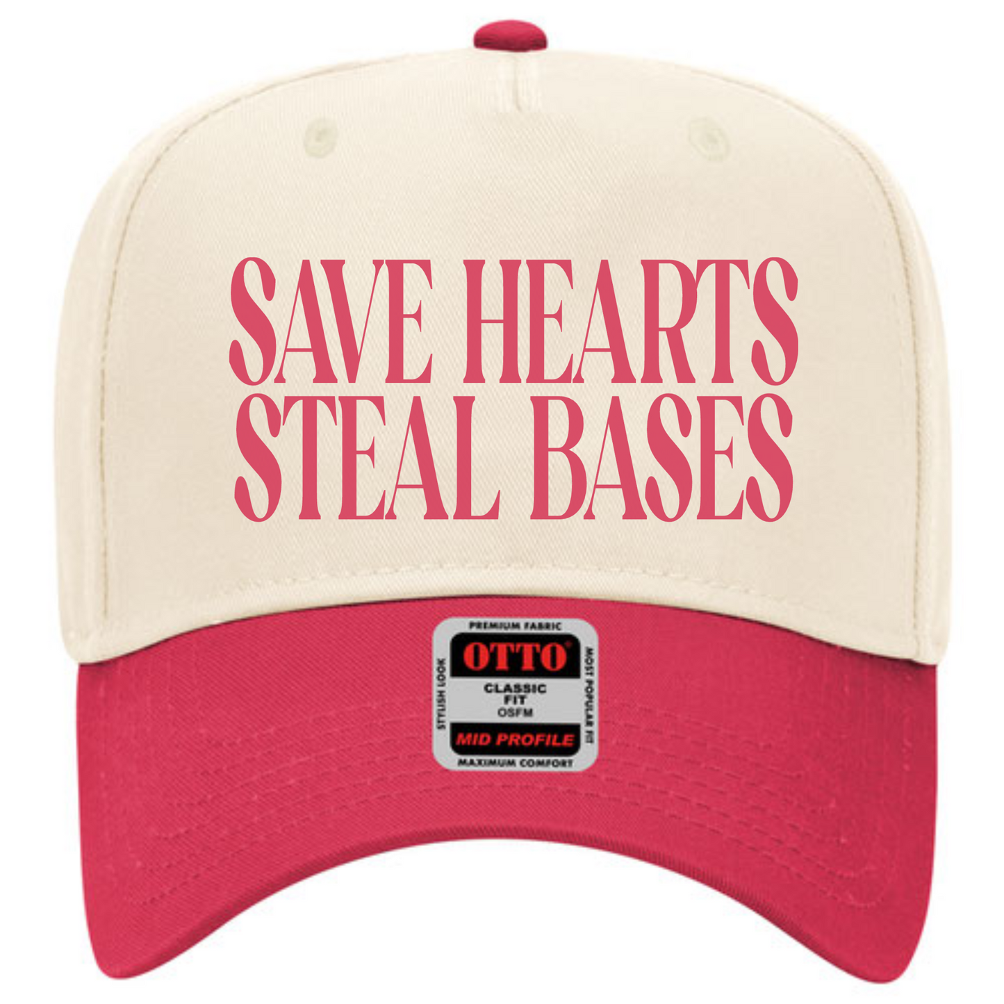 Save Hearts Steal Bases Trucker Hat
