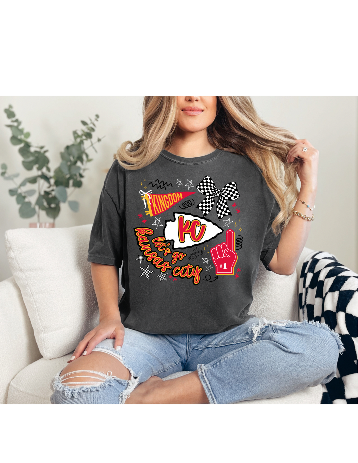 chiefs collage tee