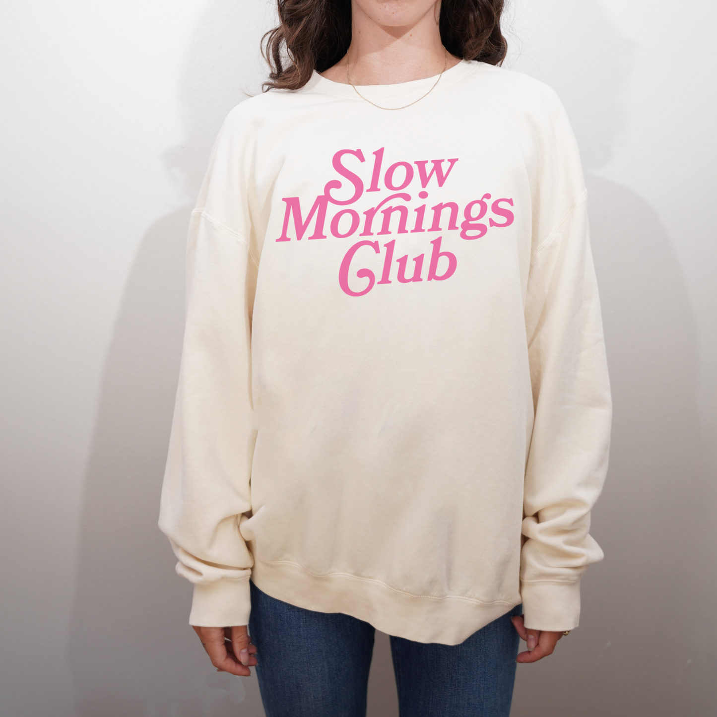 Slow Mornings Crewneck Sweatshirt