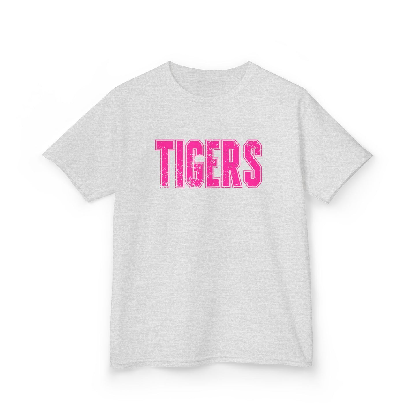 youth pink tigers tee