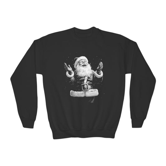 joyful santa crewneck sweatshirt