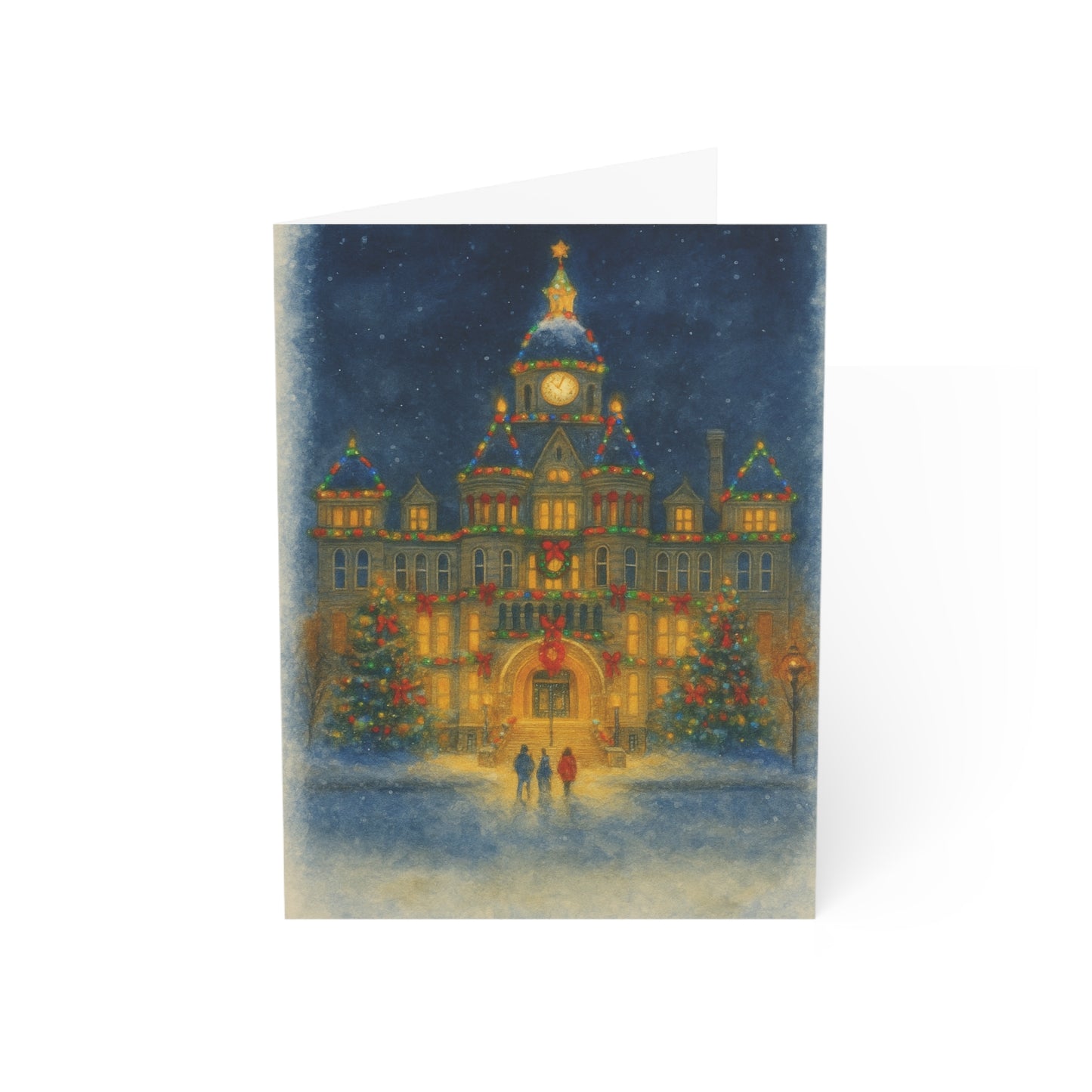 courthouse christmas christmas card
