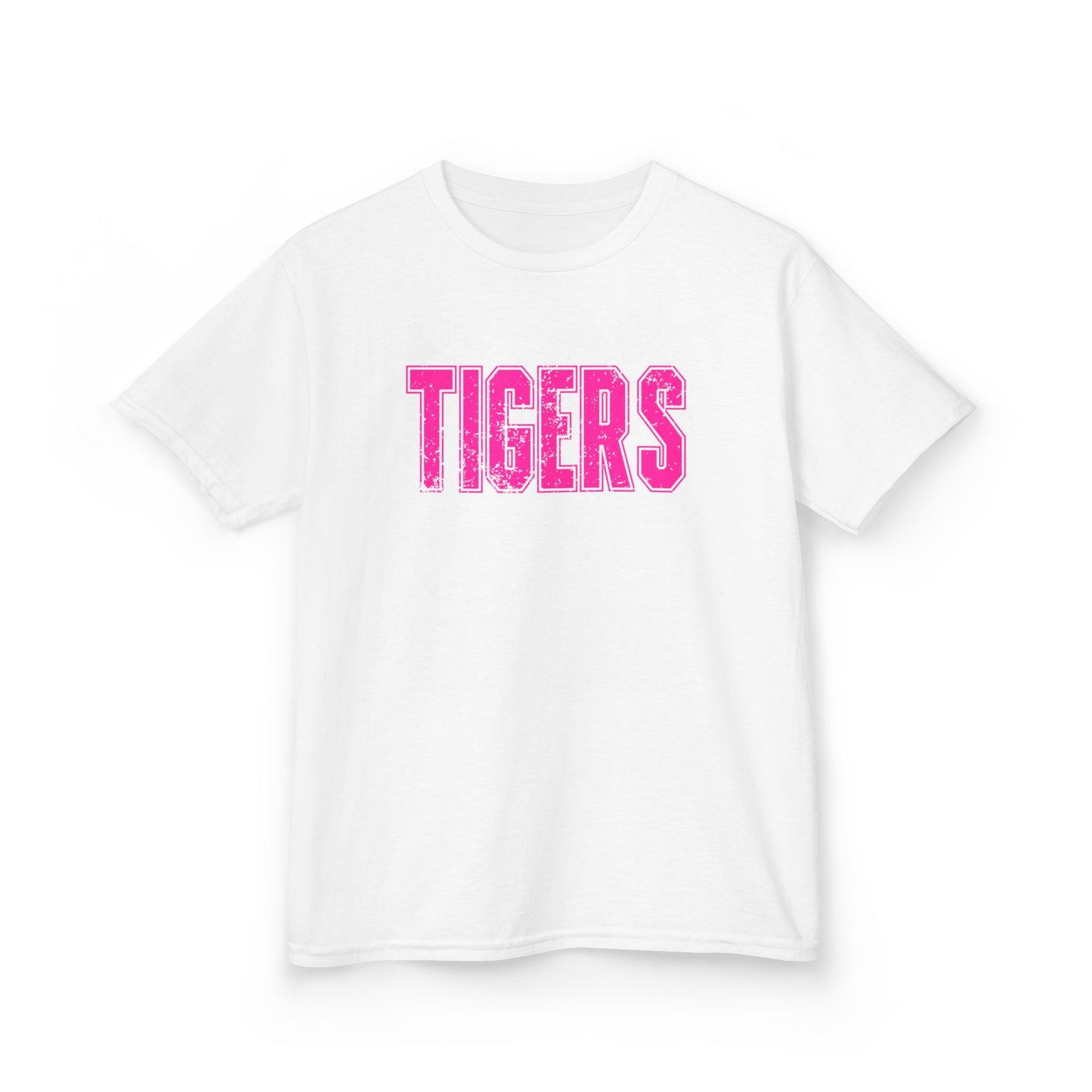 youth pink tigers tee