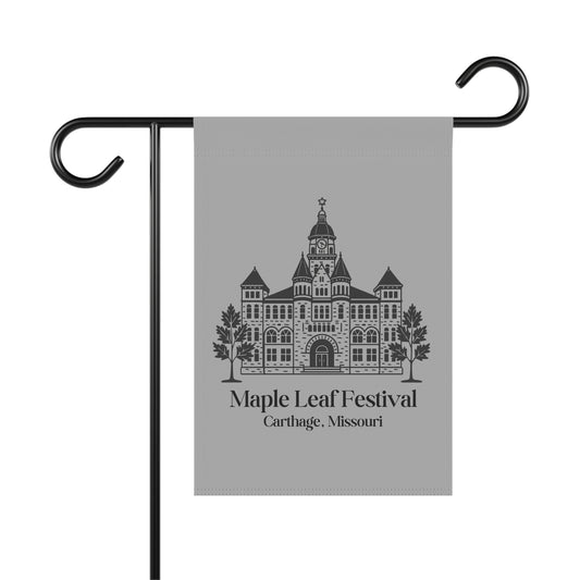 maple leaf festival garden flag