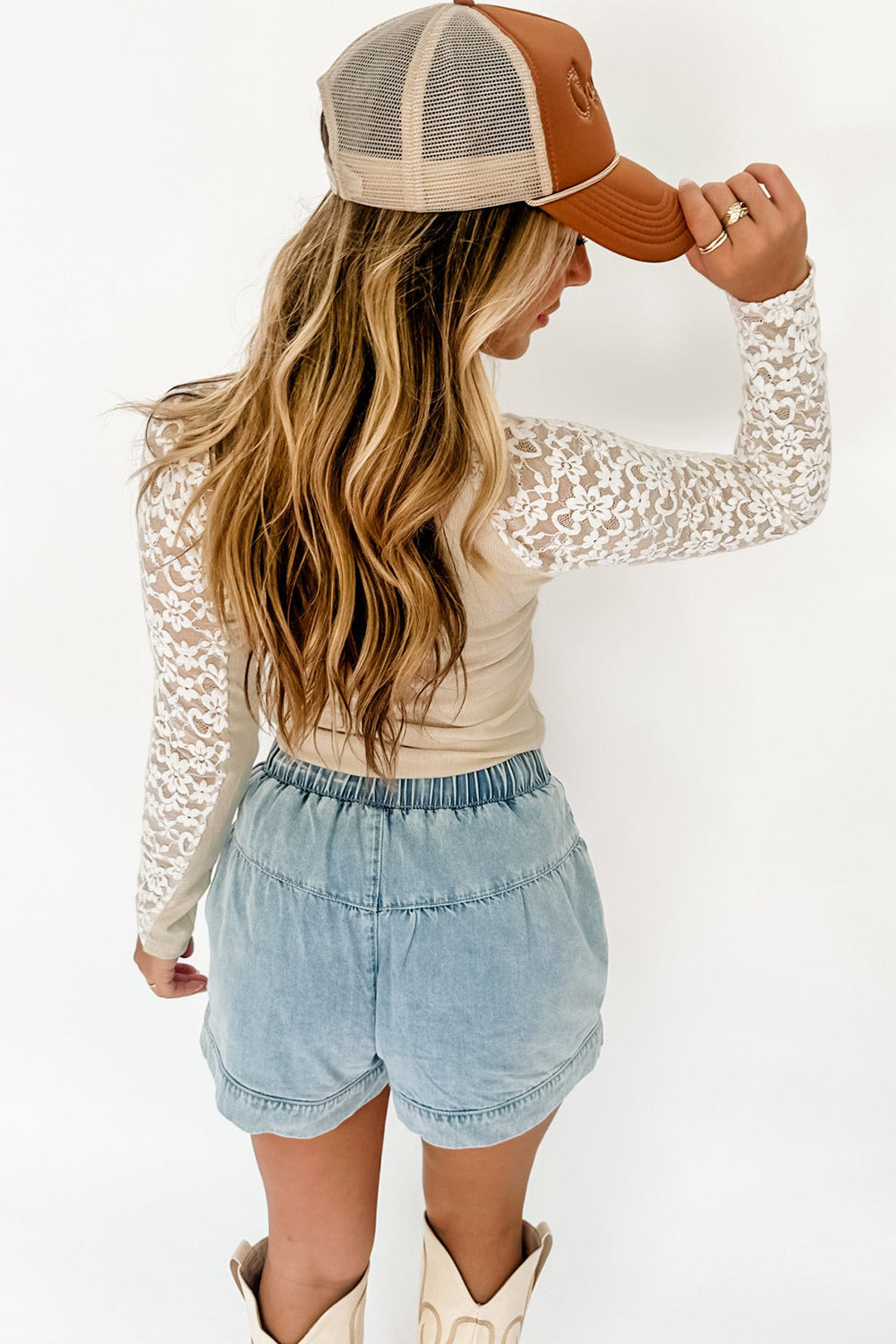 The Lace & Grace Slim Top