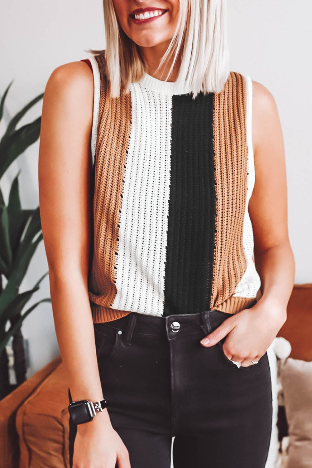 The Downtown Darling Knit Top