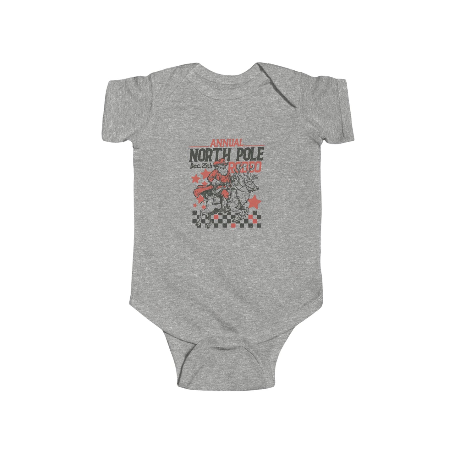 north pole rodeo onesie