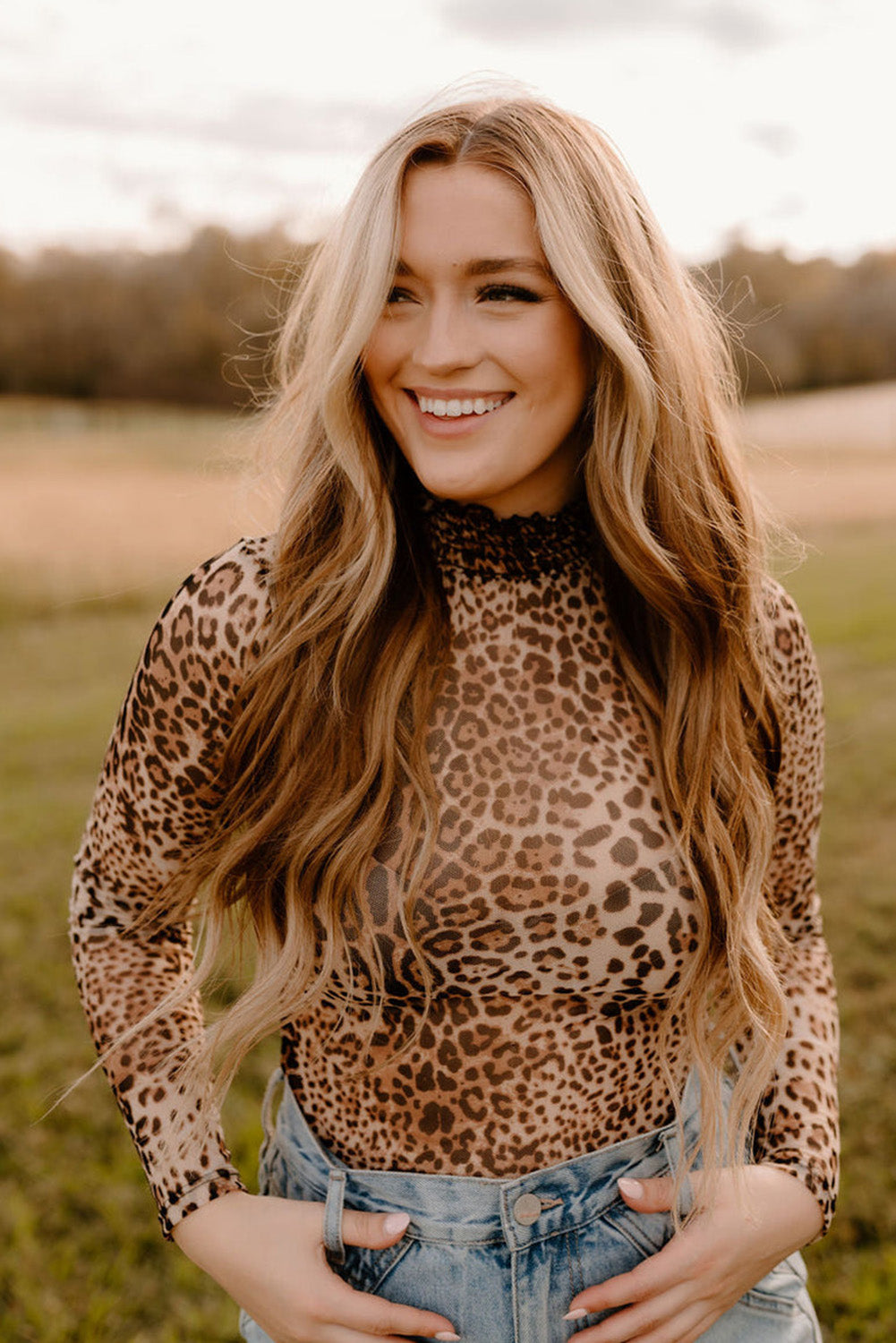 Wild at Heart Mesh Bodysuit