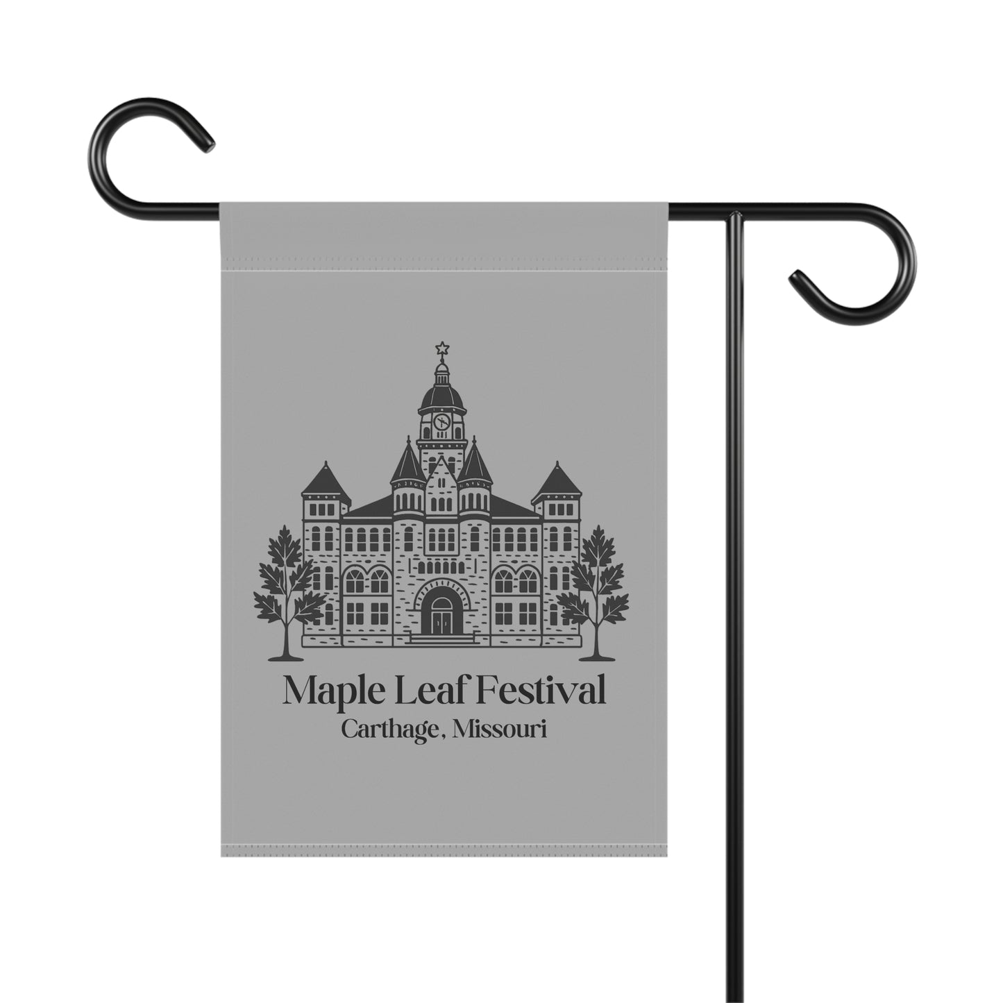 maple leaf festival garden flag