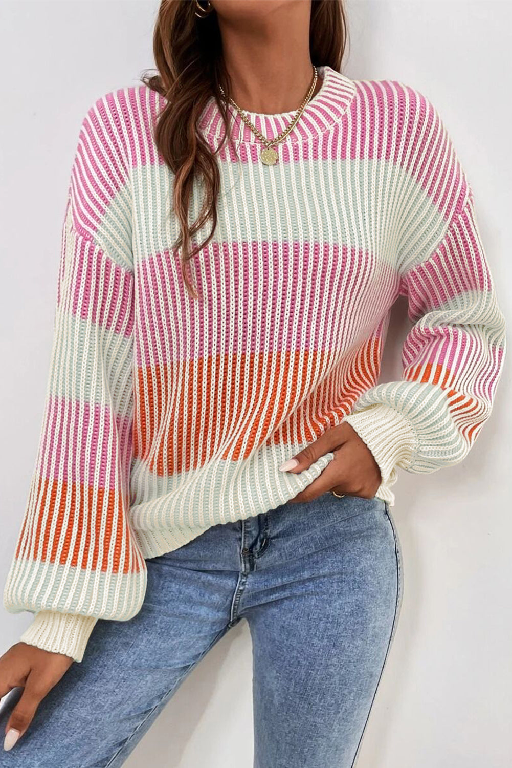 Sweet Stripes Cozy Sweater