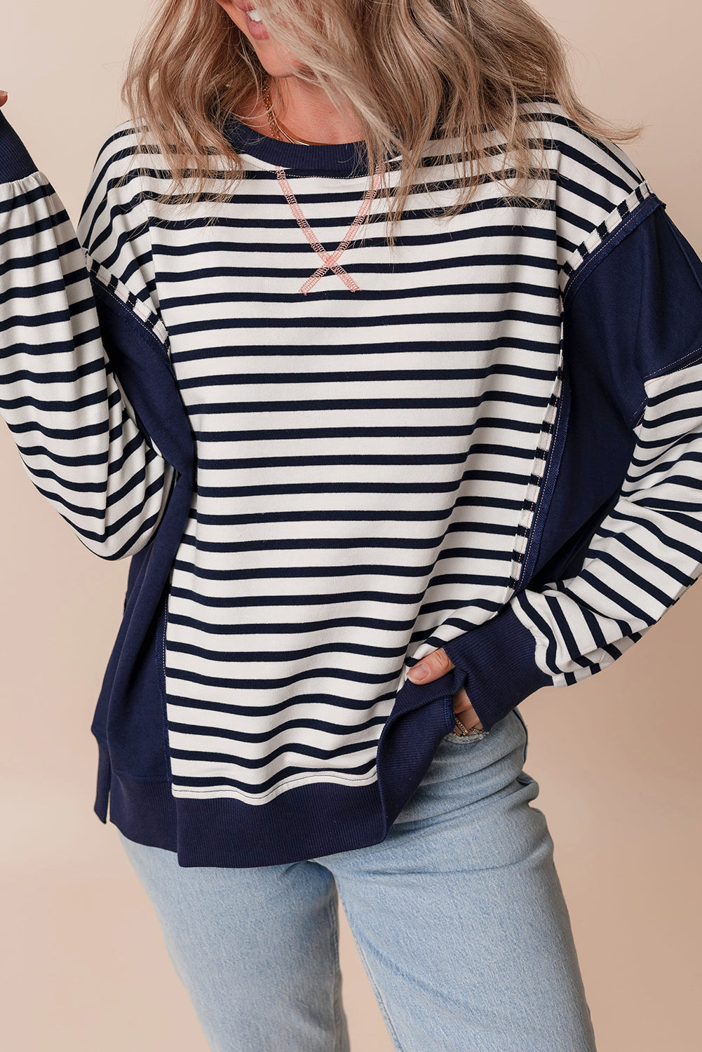 The Sunday Stripe Pullover
