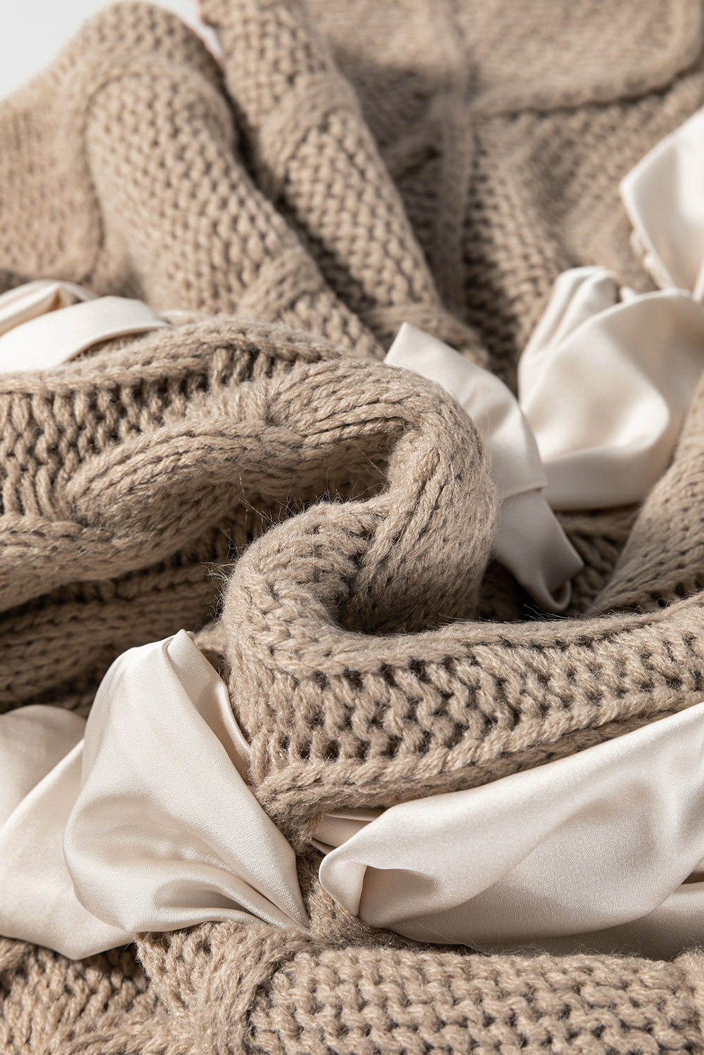 Pretty in Knots Sweater