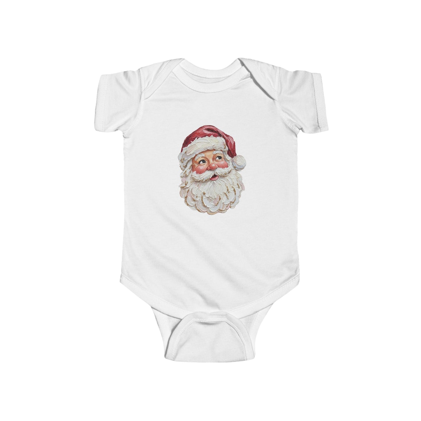 vintage painted santa onesie