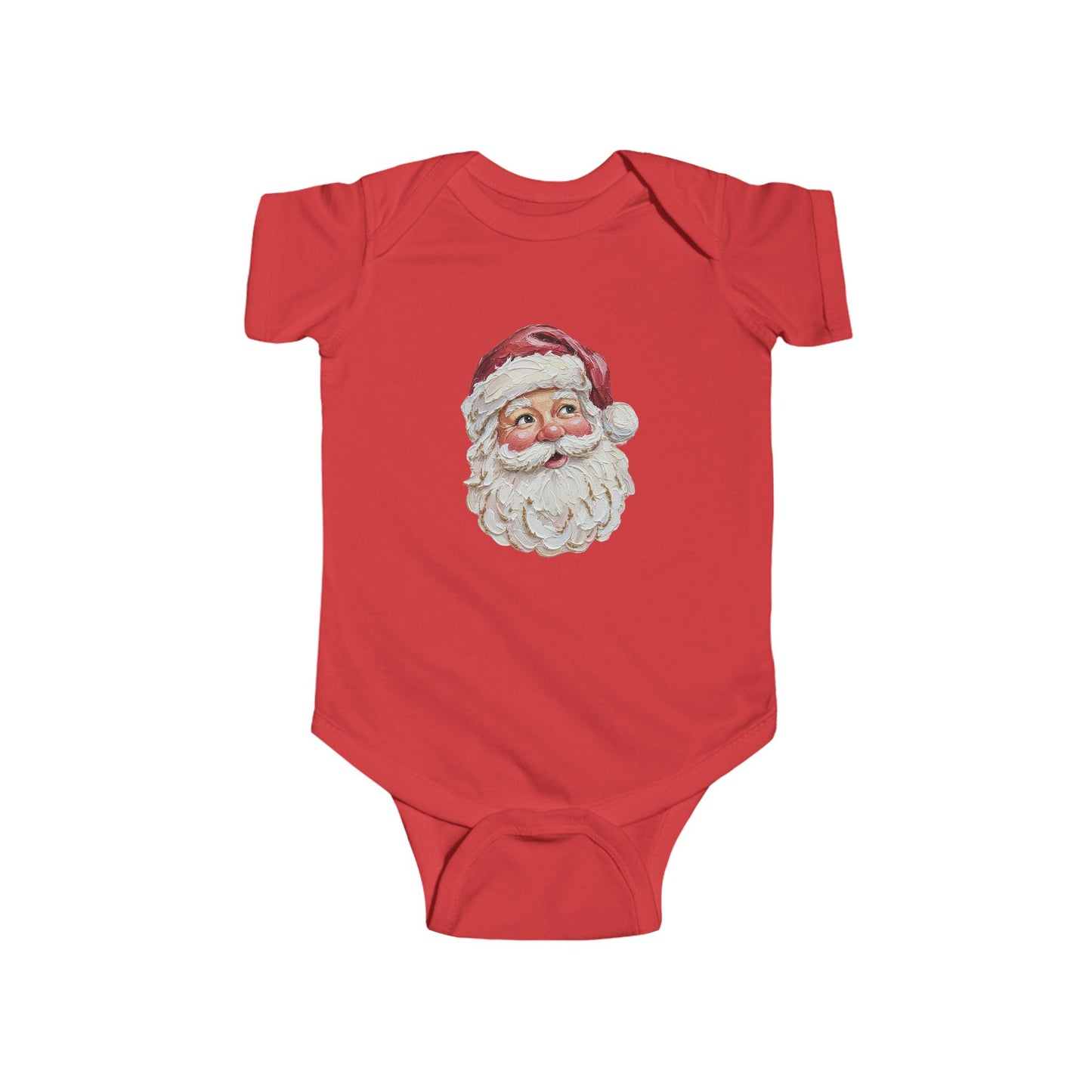 vintage painted santa onesie