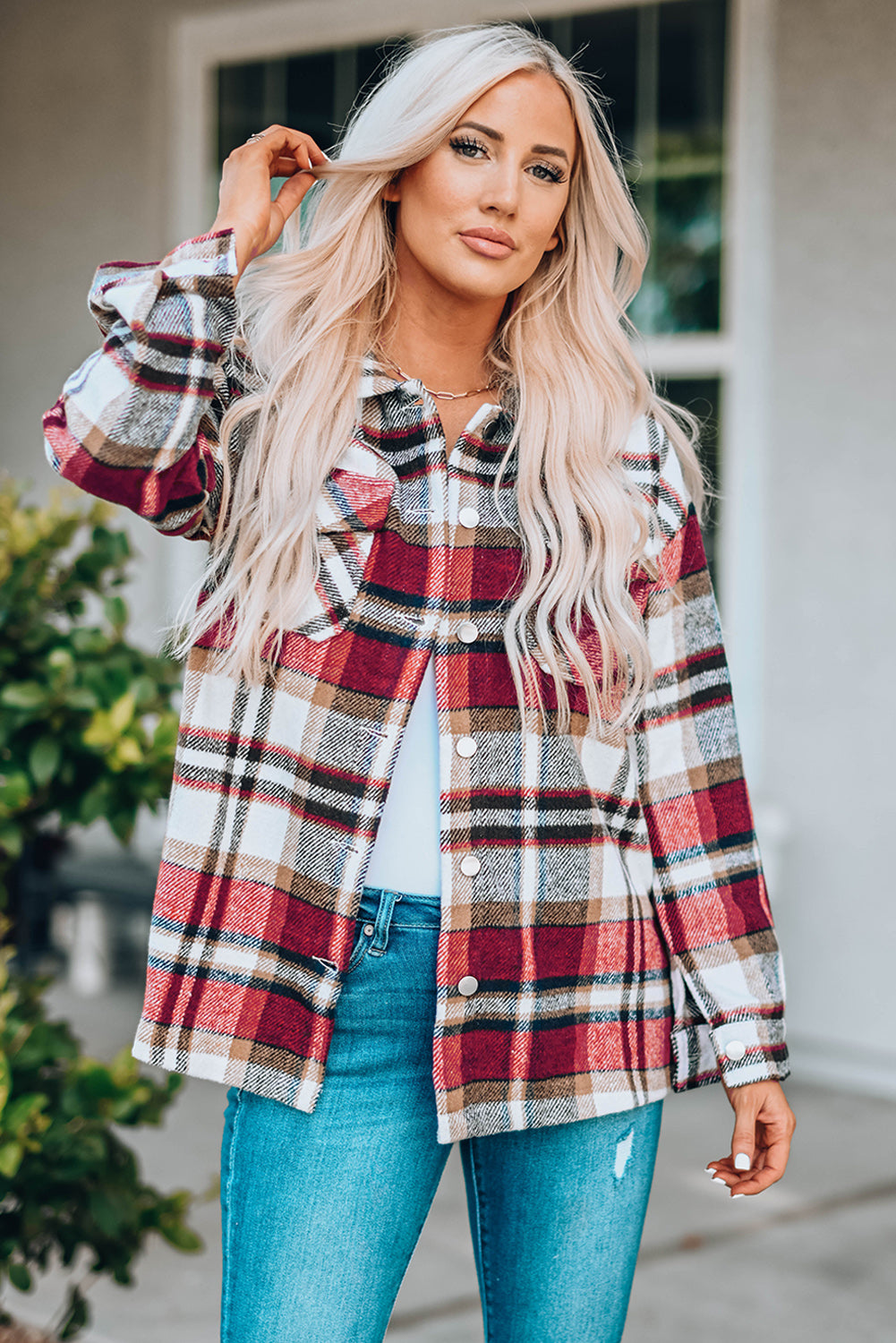 Lodge Life Plaid Shacket
