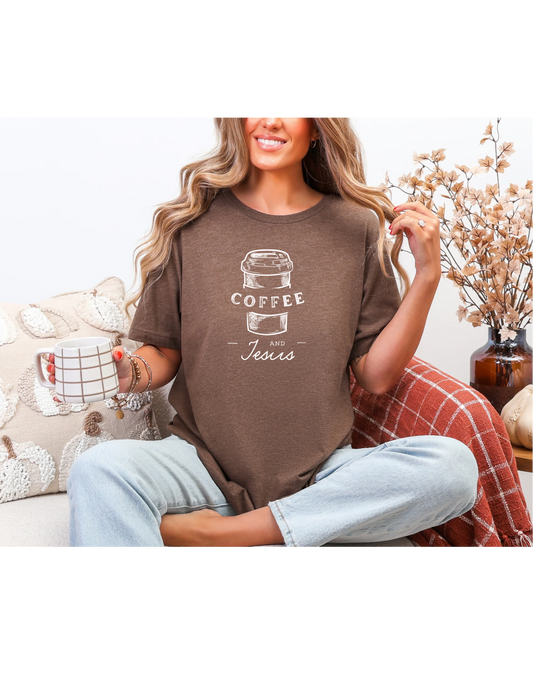 coffe & jesus tee