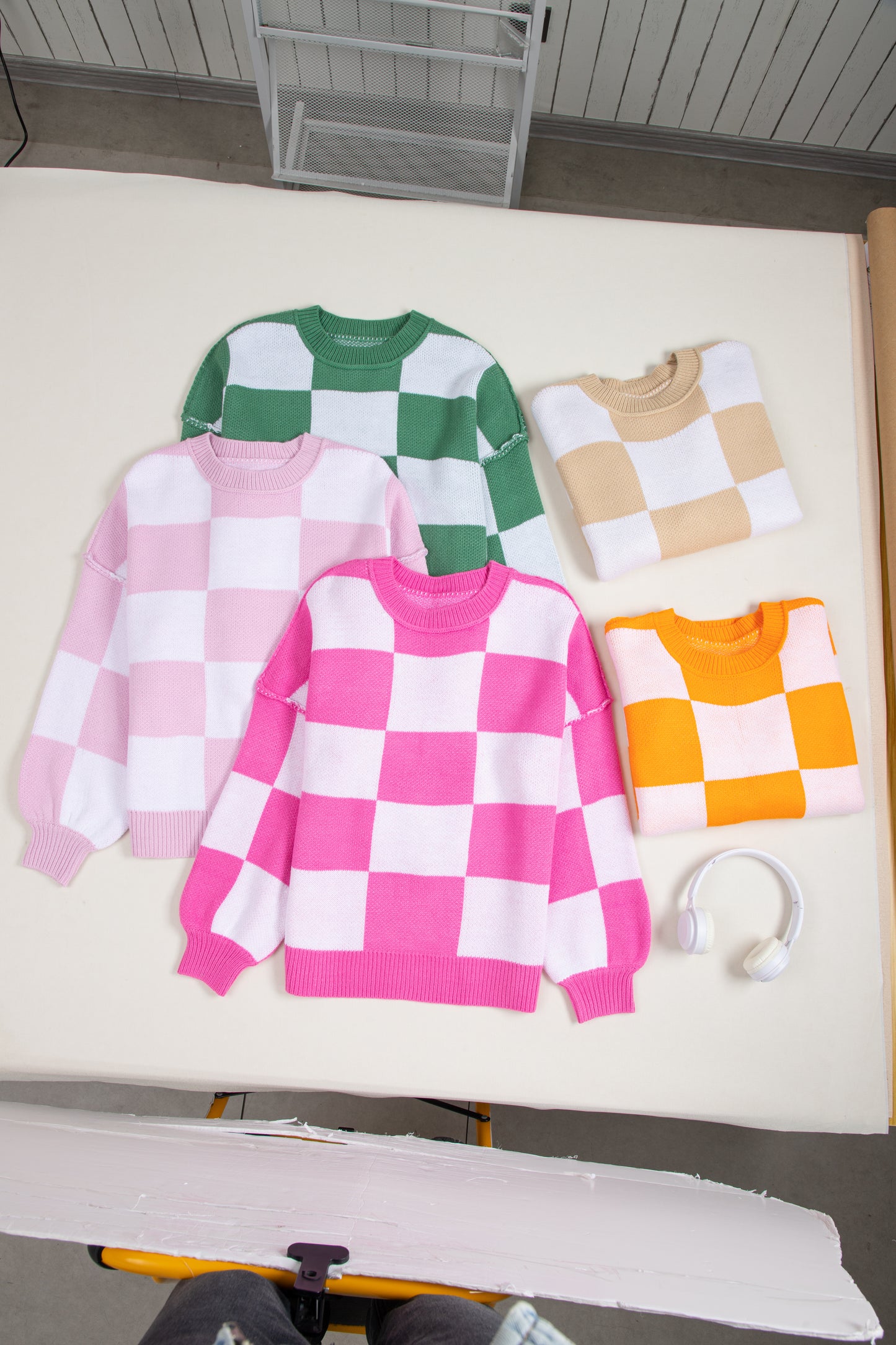 Homebody Check Knit