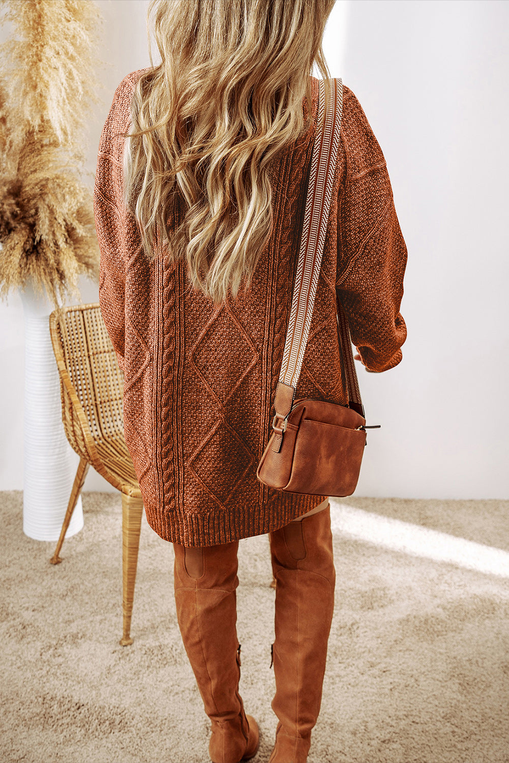 Hometown Knit Sweater Dress