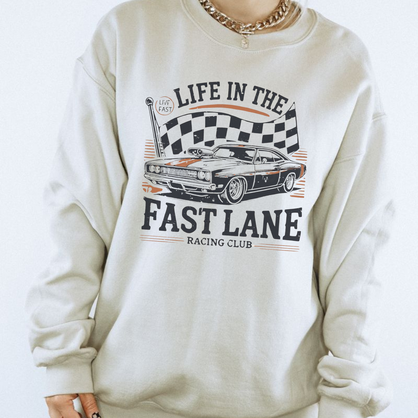 Fast Lane Crewneck Sweatshirt