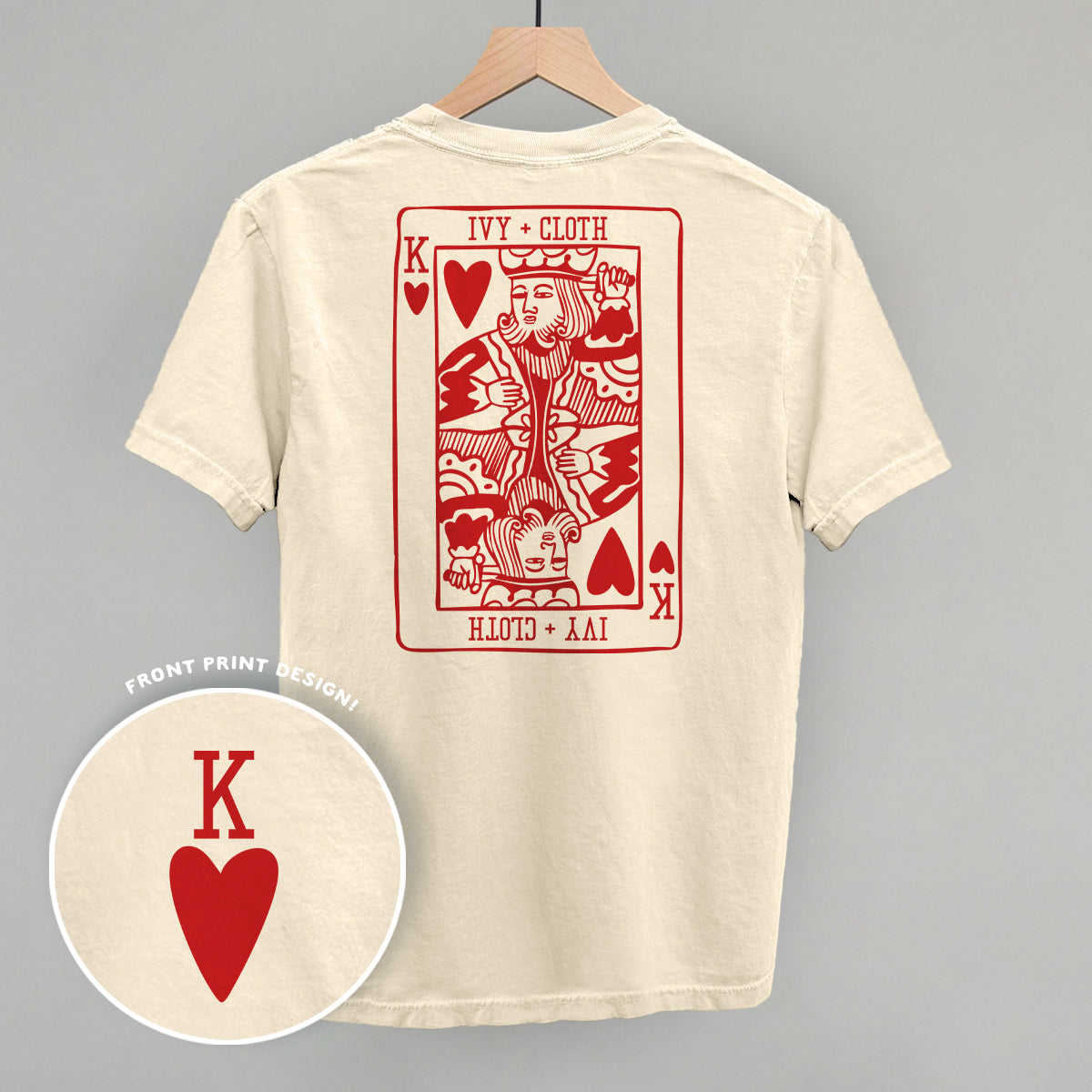 King Of Hearts (Back Print)