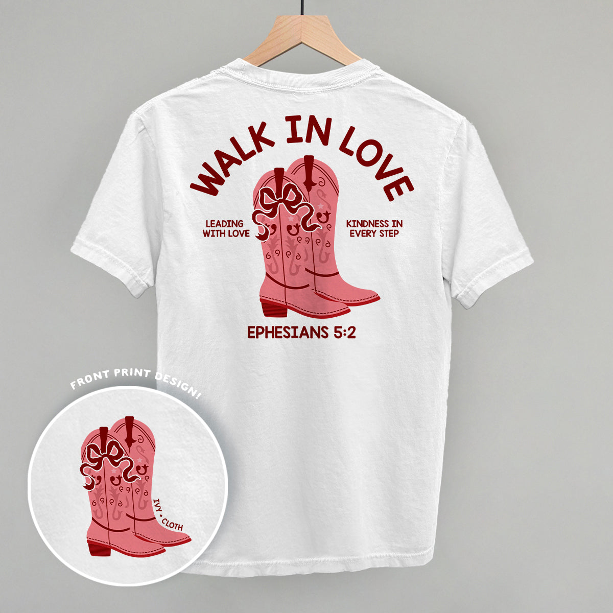 Walk In Love Ephesians 5:2 (Back Print)