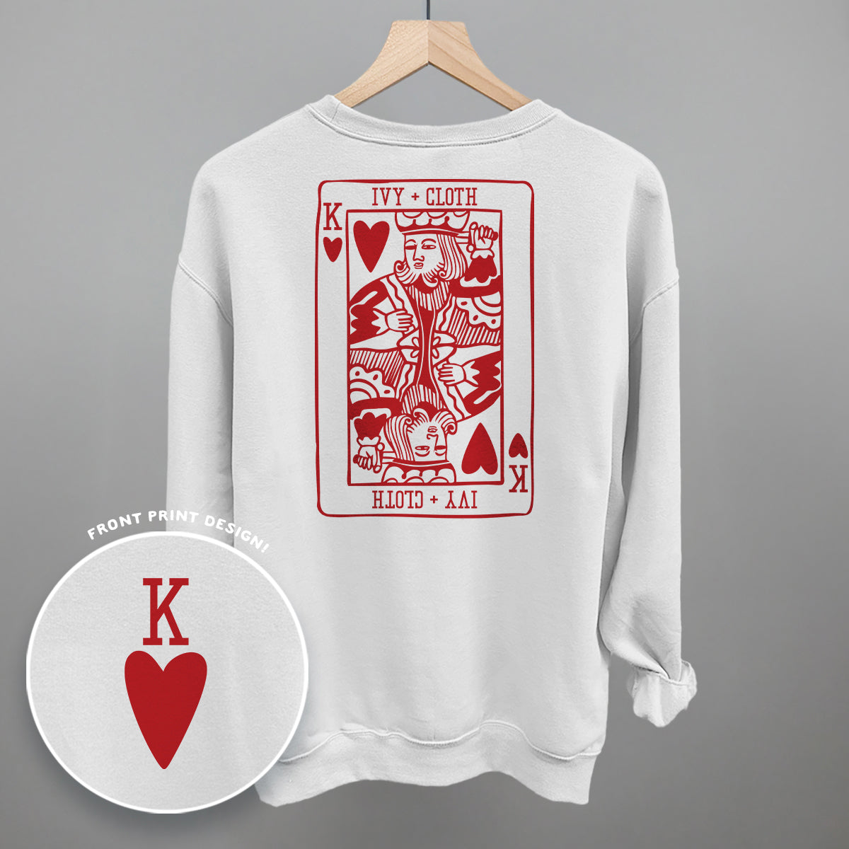 King Of Hearts (Back Print)