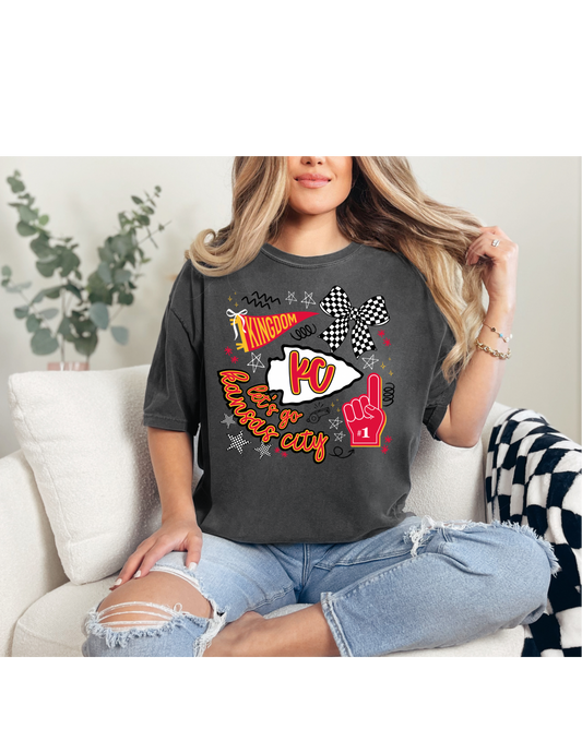 chiefs collage tee