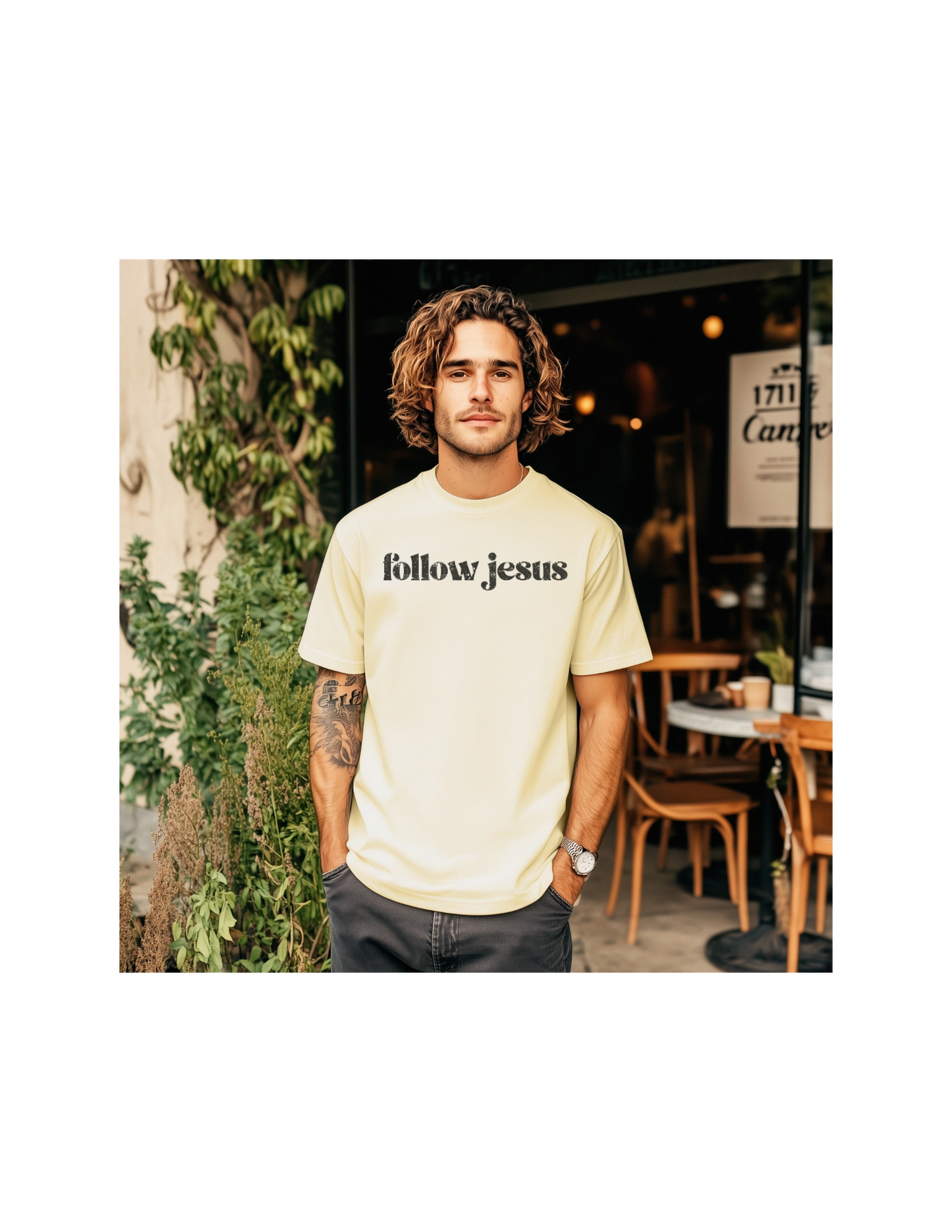 follow jesus tee