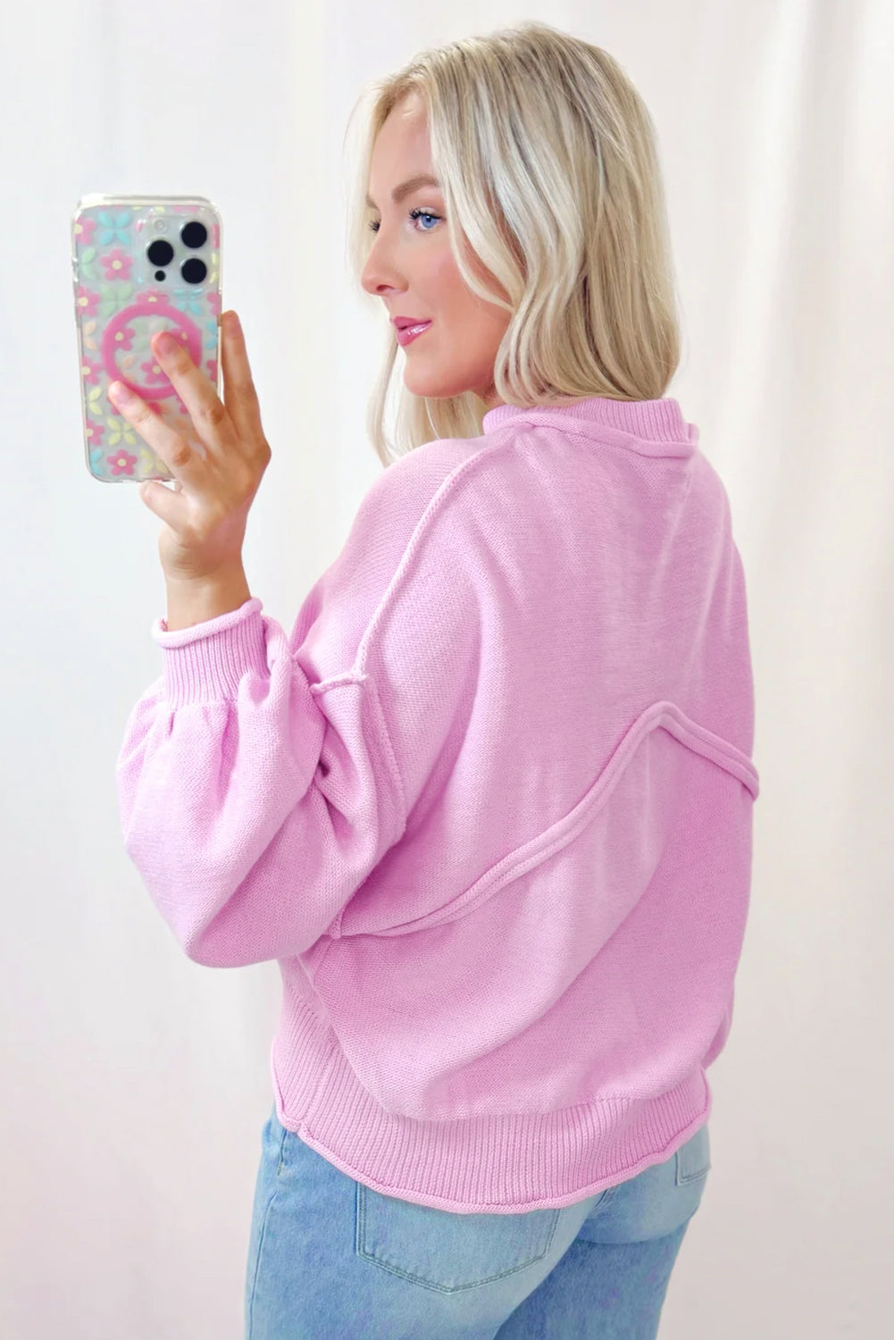 Cotton Candy Cozy Sweater
