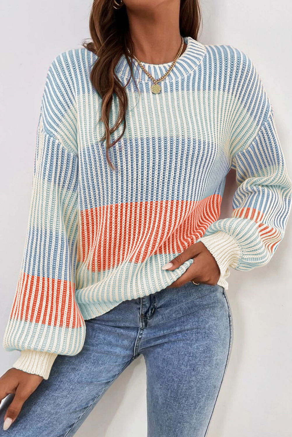 Sweet Stripes Cozy Sweater