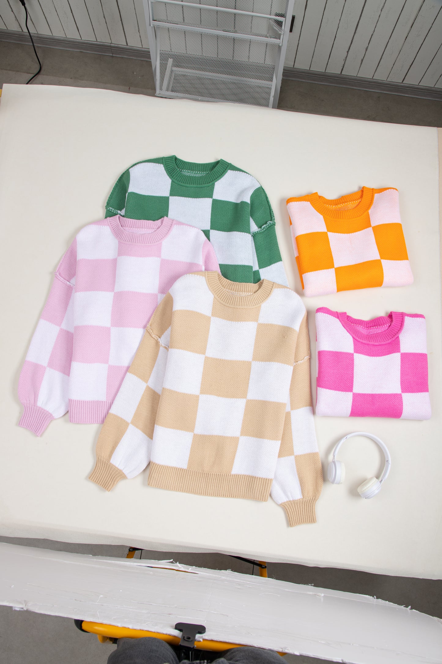 Homebody Check Knit