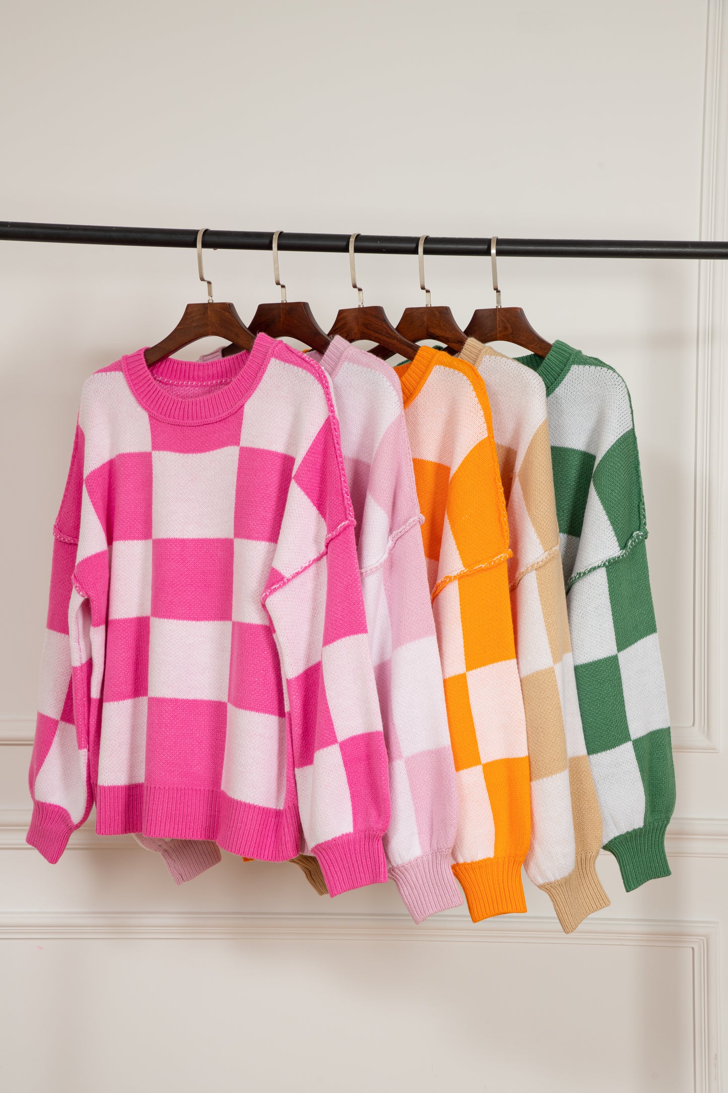 Homebody Check Knit