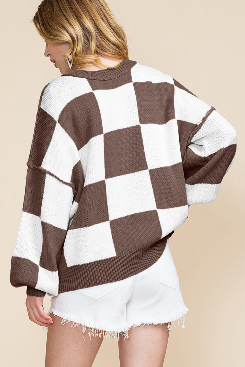 Homebody Check Knit