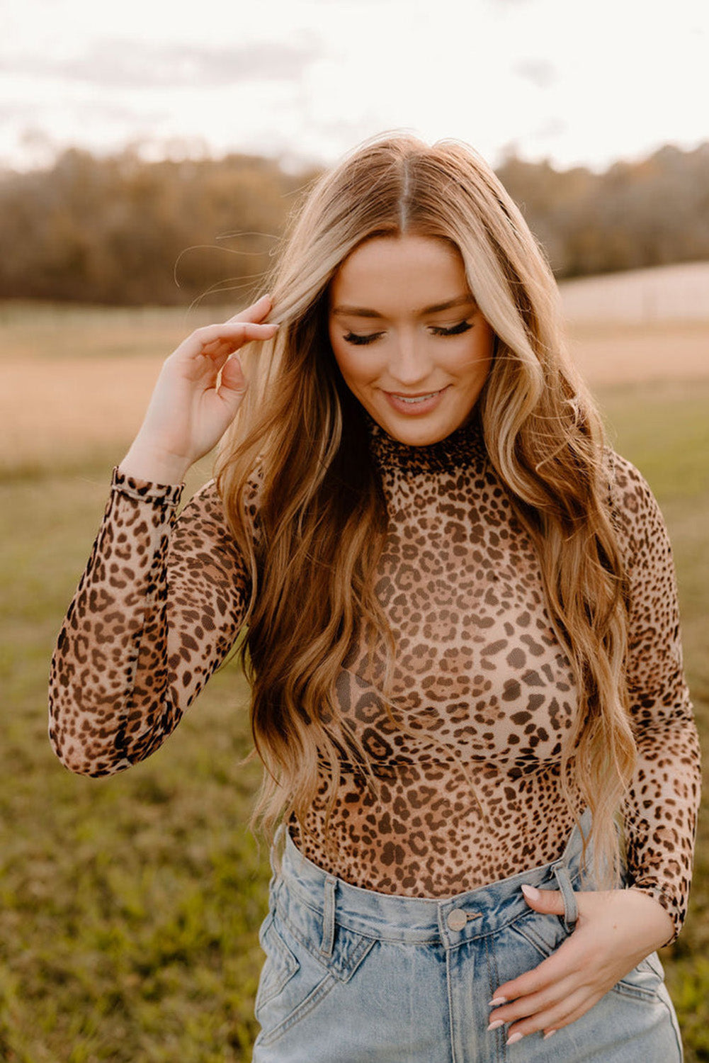 Wild at Heart Mesh Bodysuit