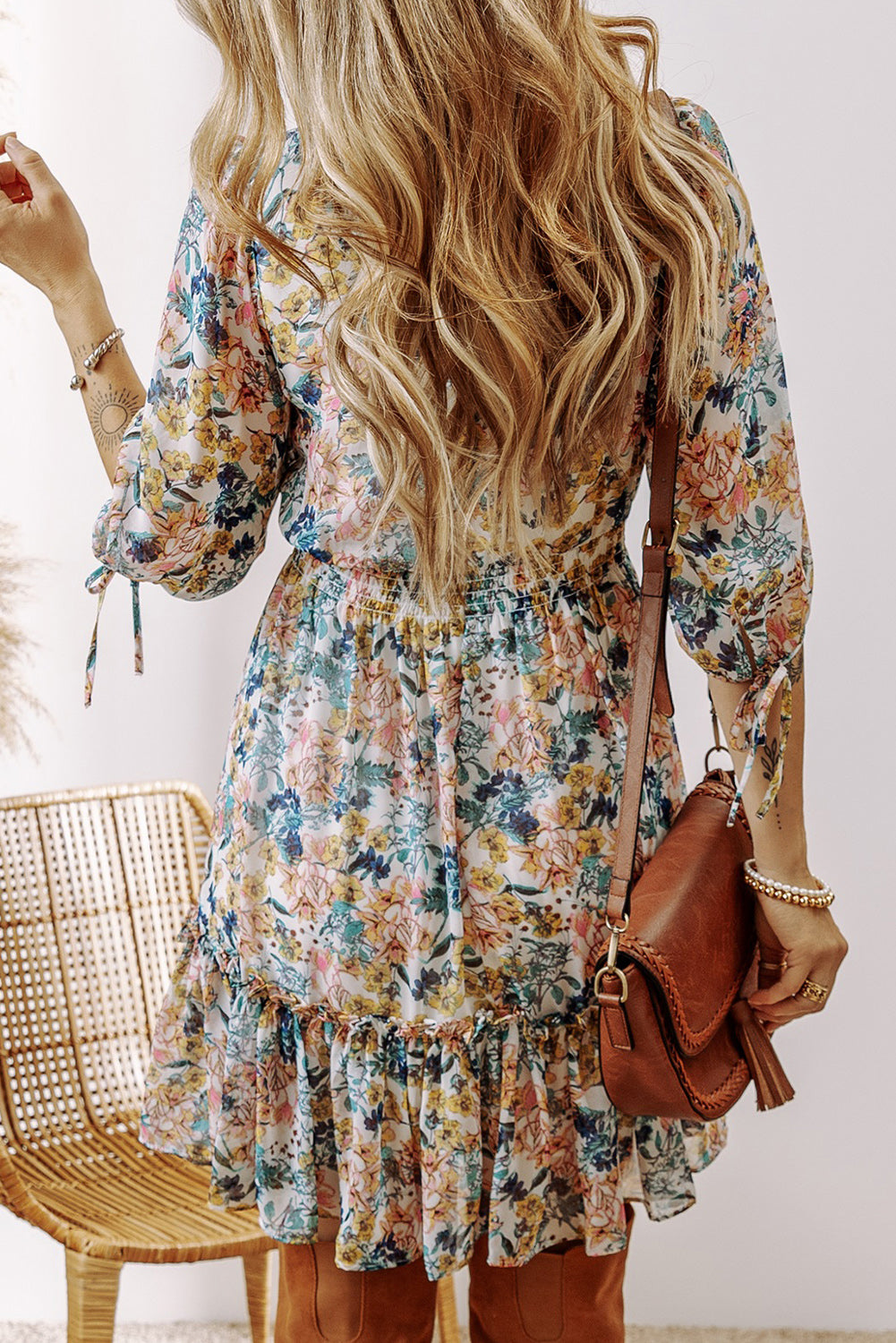 Front Porch Floral Dress