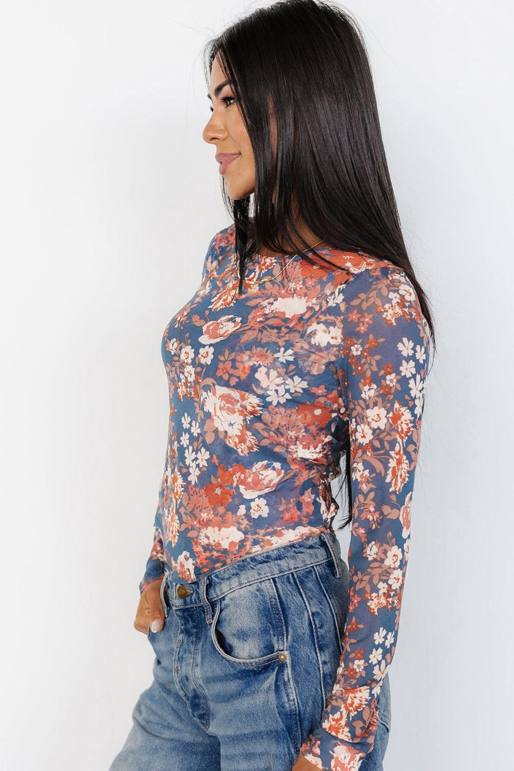 The Soft Vine Fitted Top
