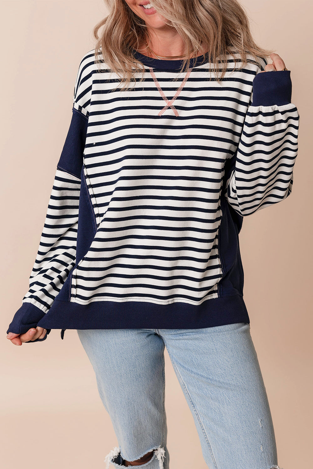 The Sunday Stripe Pullover