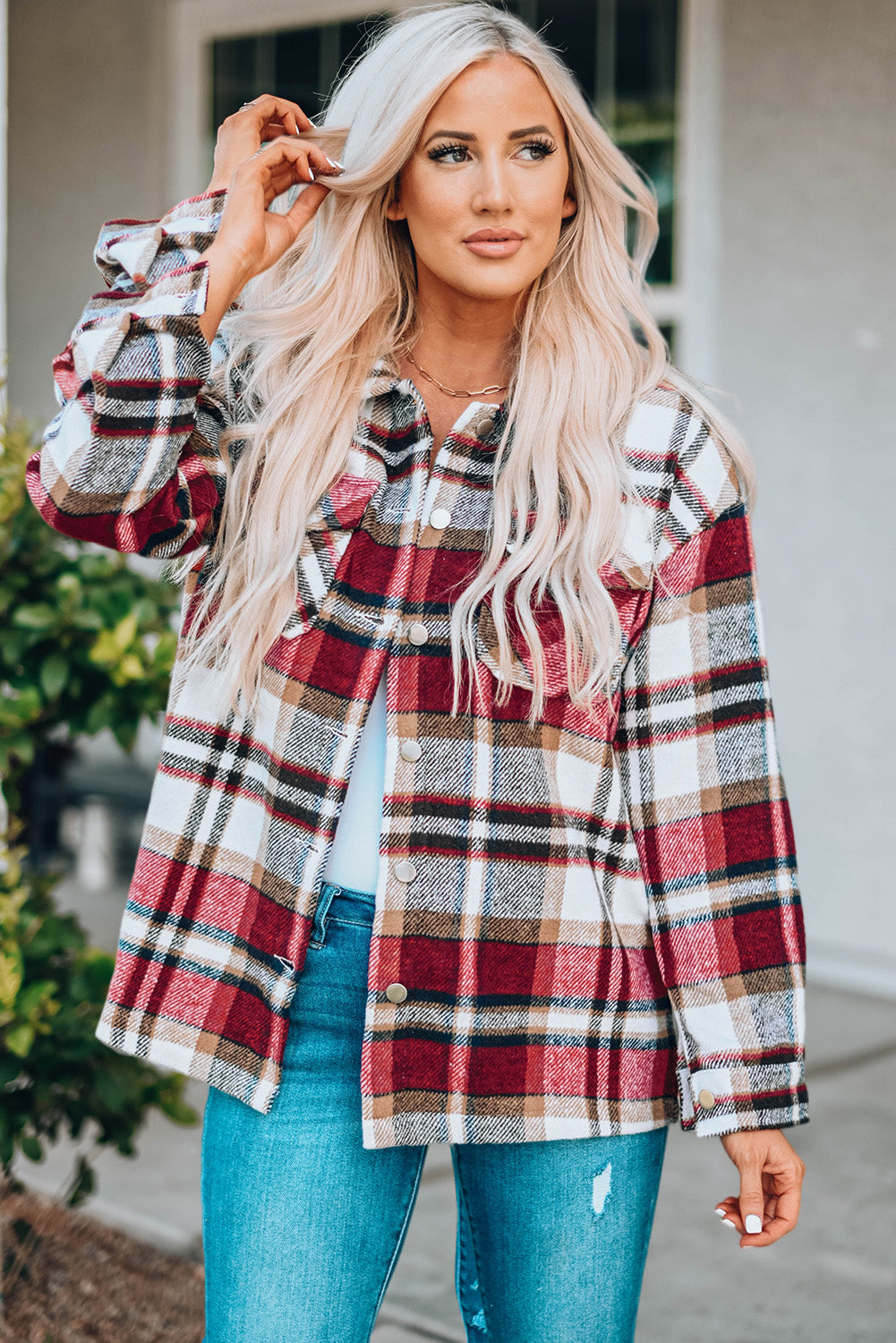 Lodge Life Plaid Shacket