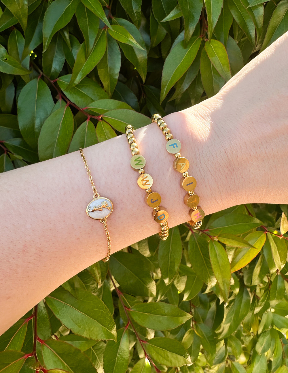 Wildflower Stone Bracelet